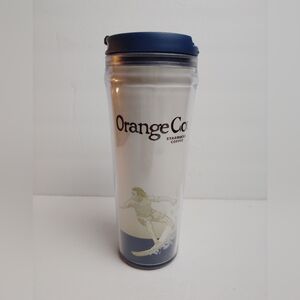 Starbucks 2004 OC Orange County City Travel Tumbler  Insulated 12 oz.